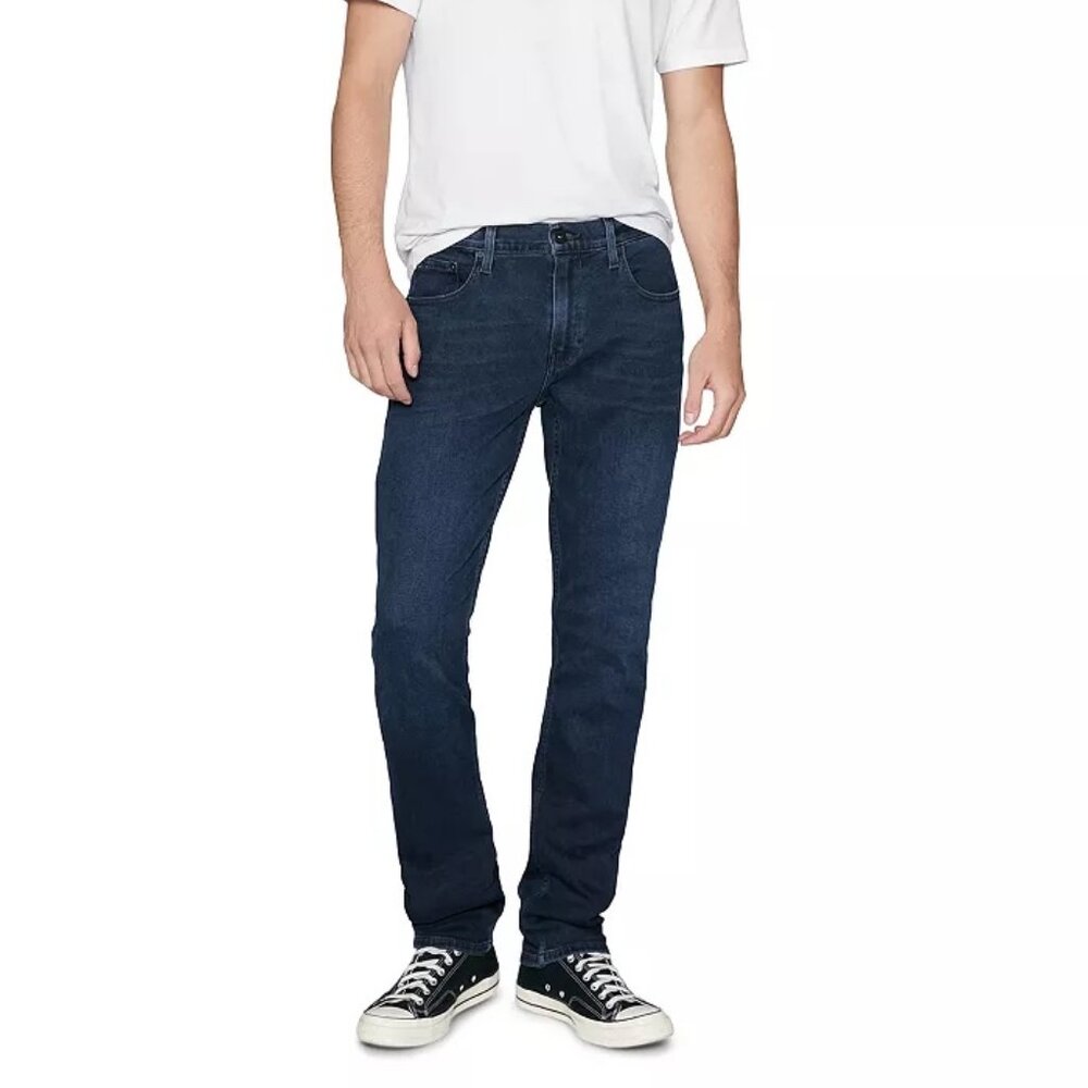 PAIGE Men’s Federal Inkwell Slim Straight Jeans Size 34